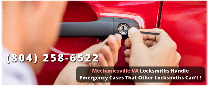 Car Lockout Service Mechanicsville VA  (804) 258-6522